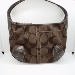 **SOLD** Coach | Signature C Canvas & Leather Bag